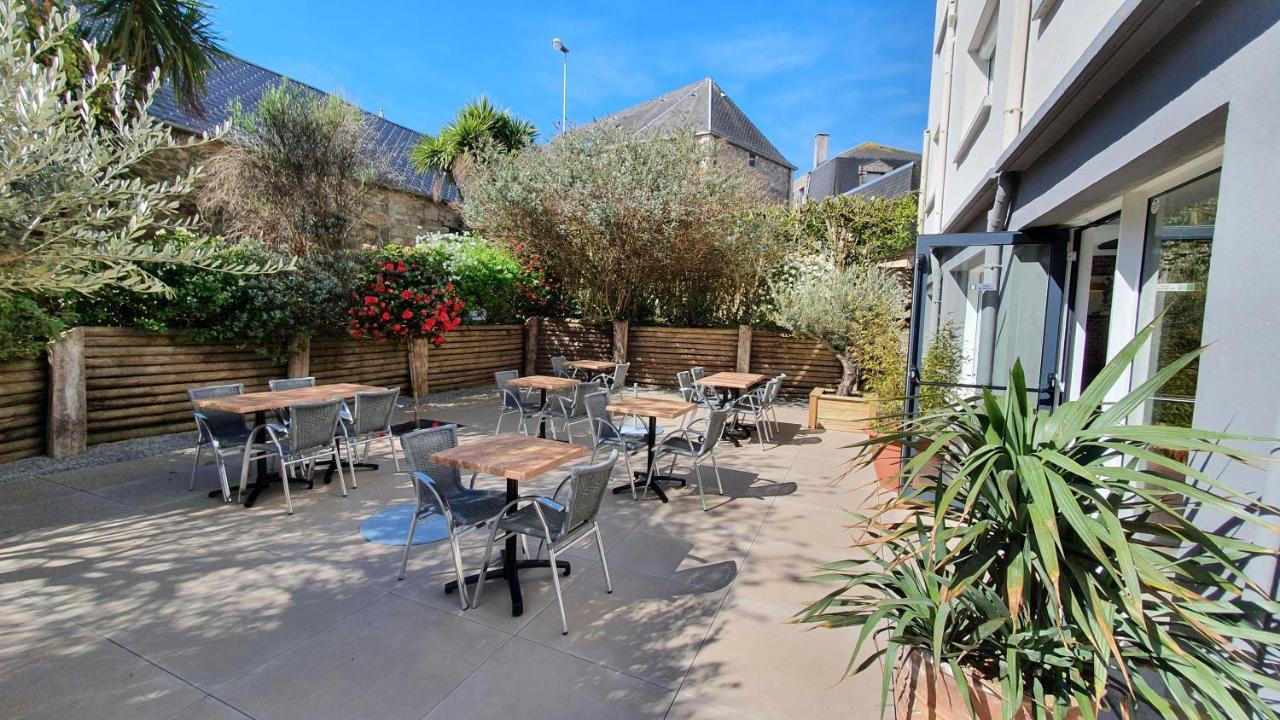 Hôtel Les Pieux En Cotentin Exterior foto